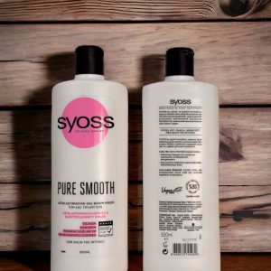 نرم کننده مو سایوس صورتی 500 میل گیاهی برای انواع موها مرطوب کننده و تقویت کننده بدون پارابن و سیلیکن