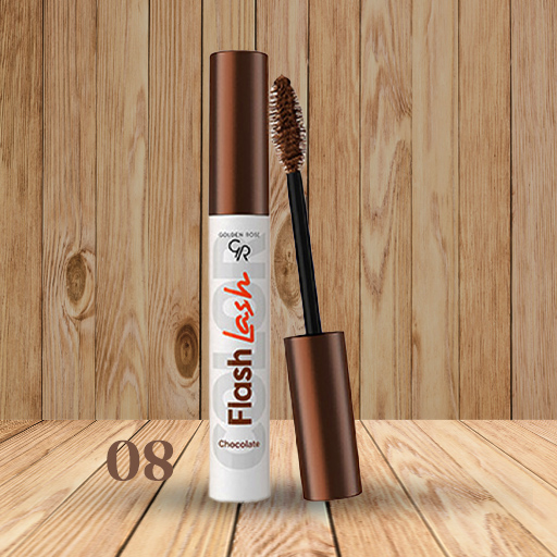 ریمل رنگی گلدن رز مدل فلش لش شماره 08