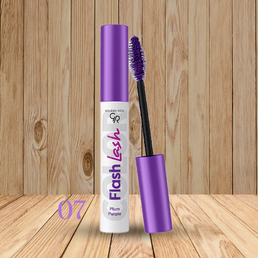 ریمل رنگی گلدن رز مدل فلش لش شماره 07