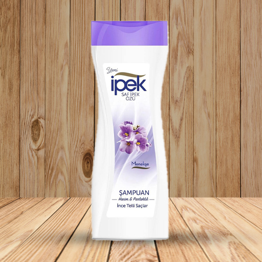 شامپو ایپک Ipek ویولت حجم 480 میلی لیتر حاوی عصاره ابریشم