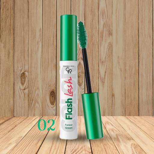 ریمل رنگی گلدن رز مدل فلش لش (شماره 02)